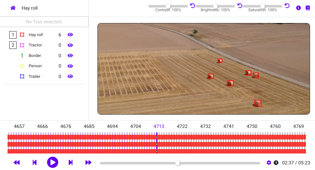 DataGym.ai Video labeling